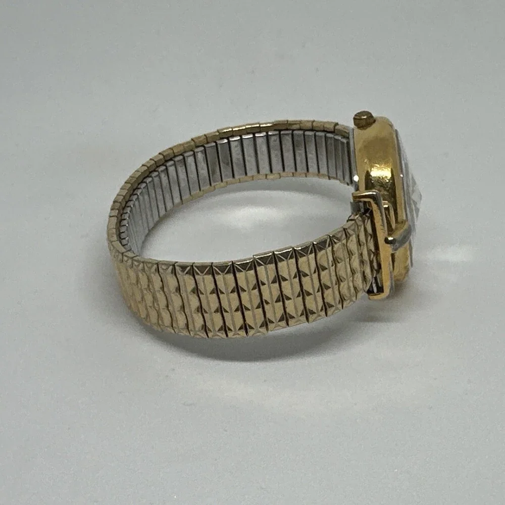 Fossil PC9266 Womens Gold Stainless Steel Bangle Analog Dial Quartz Watch HME526